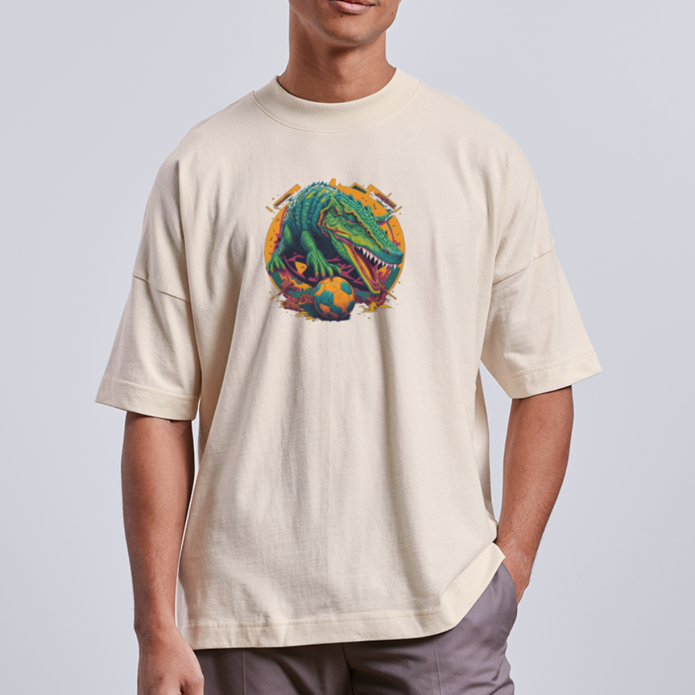 Raptile - Oversize T-shirt - natural raw