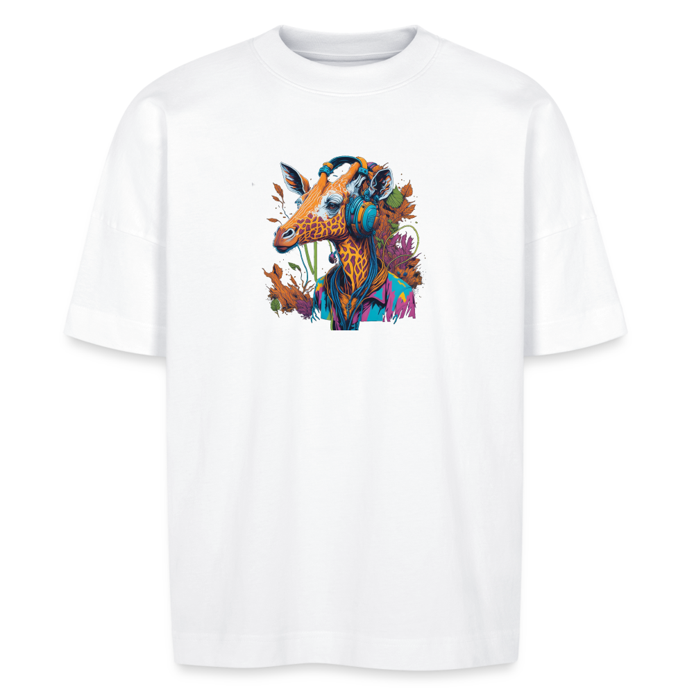 GiraffeGroove - Oversize T-shirt - weiß