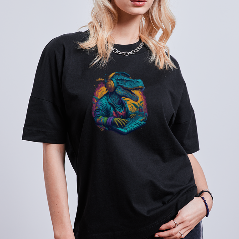 JurassicBeats - Oversize T-shirt - Schwarz