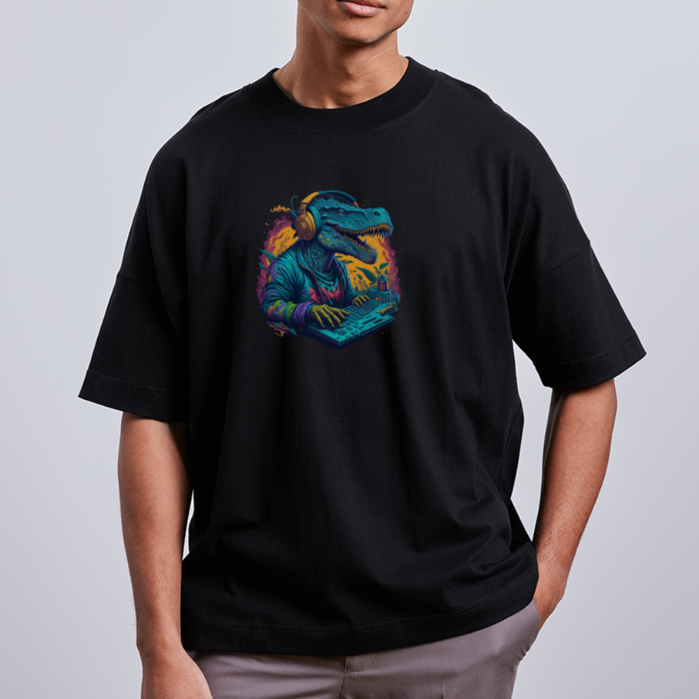 JurassicBeats - Oversize T-shirt - Schwarz