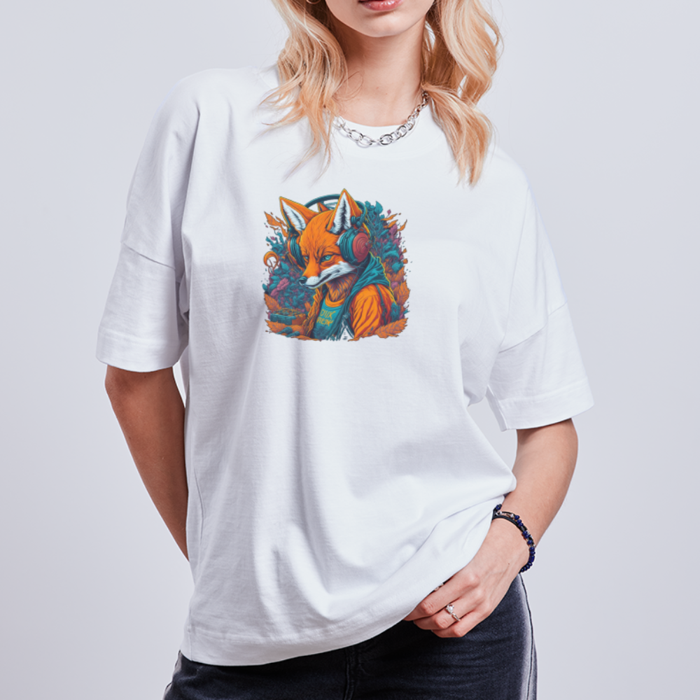 DJ FoxFire - Oversize T-shirt - white