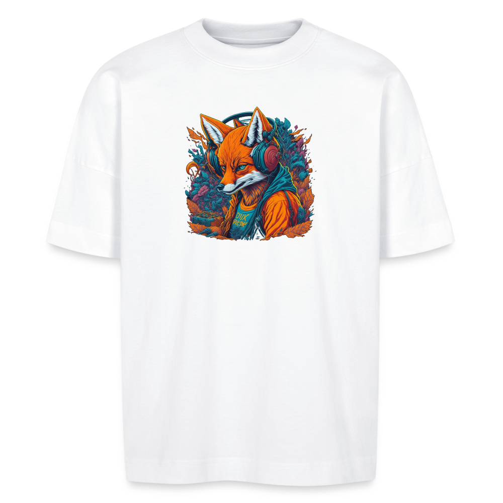 DJ FoxFire - Oversize T-shirt - white