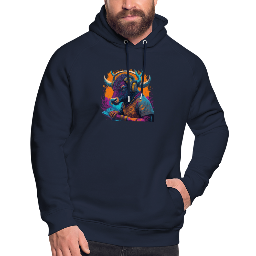 Bison - Hoodie - Navy