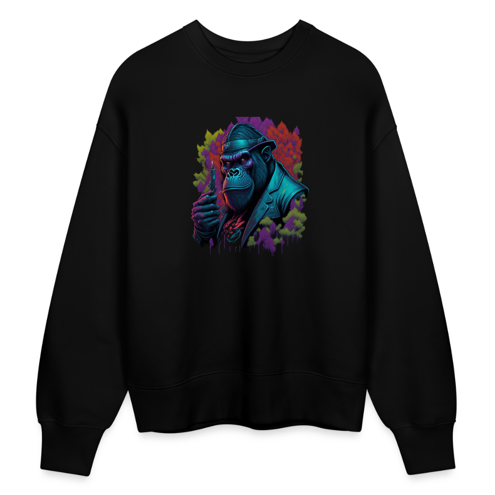 KingKong - Oversize Pullover - Schwarz