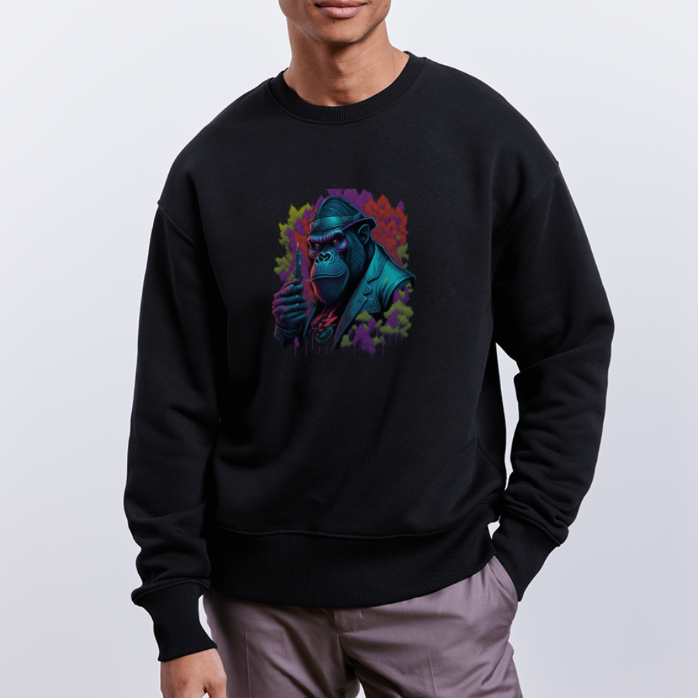 KingKong - Oversize Pullover - Schwarz