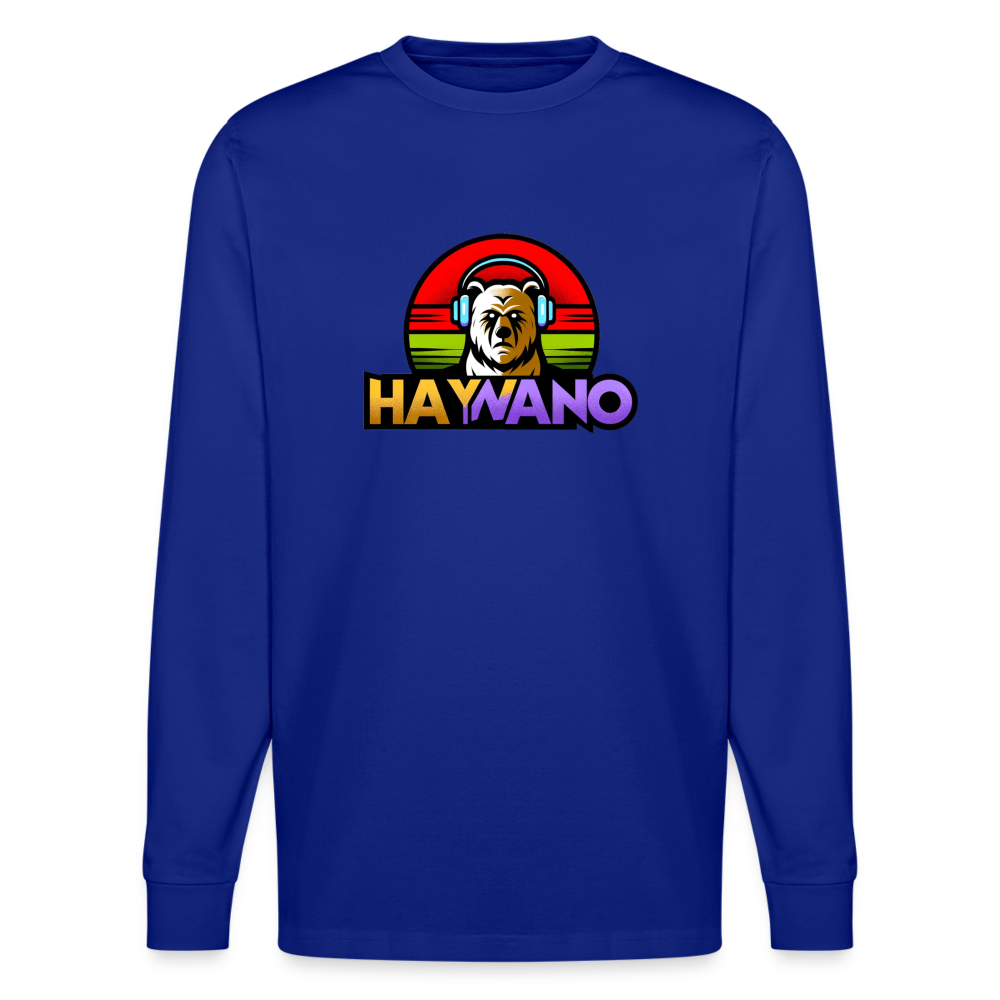 Haywano -  Langarmshirt - Königsblau