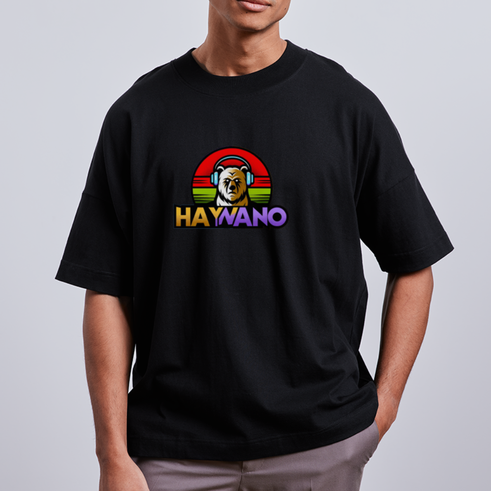 Haywano - Oversize T-Shirt - Schwarz