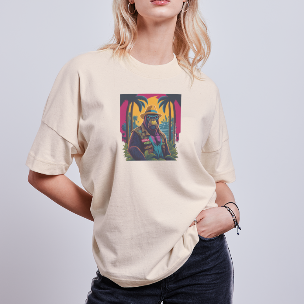 DonGorillione - Oversize T-shirt - Naturweiß