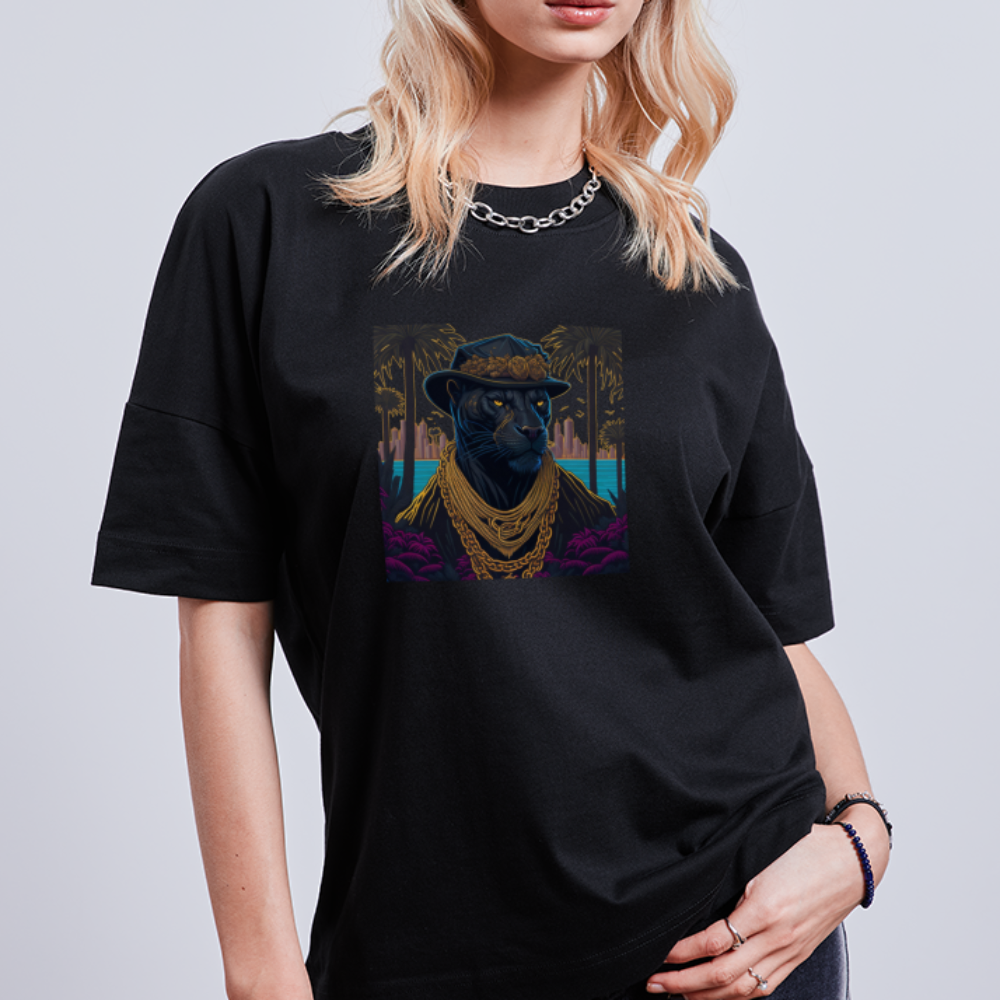 PantherChief - Oversize T-shirt - Schwarz