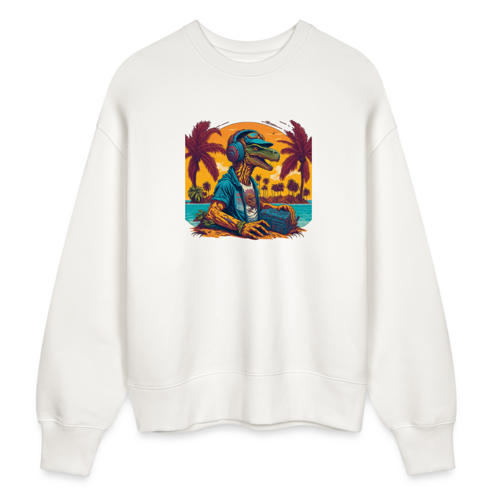 TyrantRulerRex - Oversize Pullover - OFF WHITE