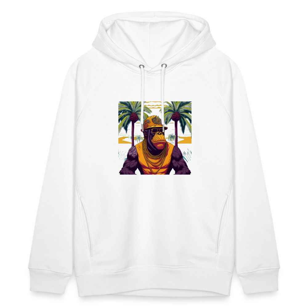 BeachKingGorilla - Hoodie - weiß